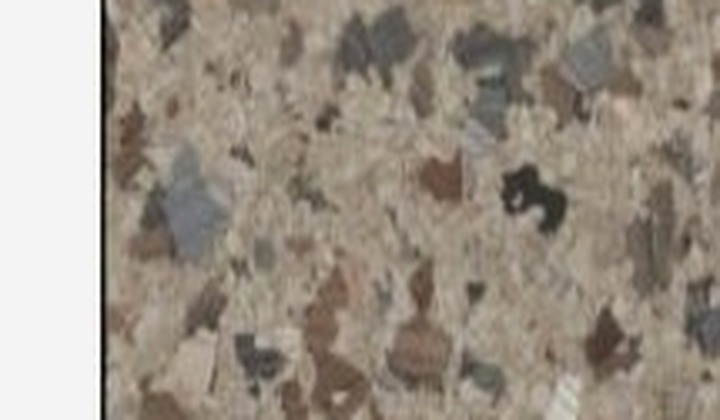 Armadillo decorative flake floor coating sample