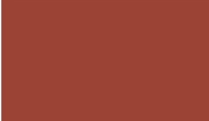 Brick Red solid color floor coating sample